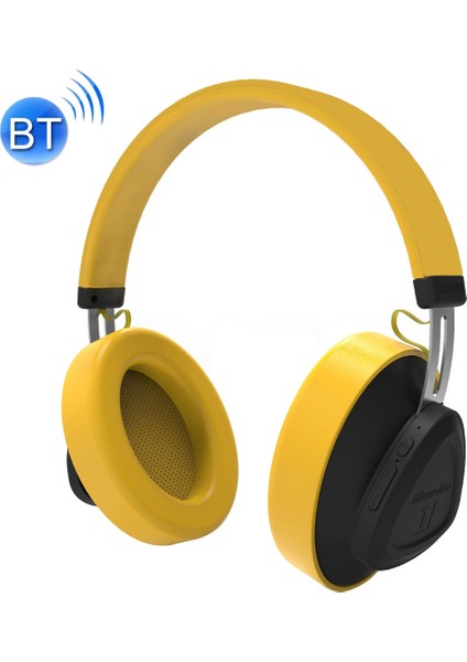 Bluedio Tm Bluetooth Kulaklık Sarı (Yurt Dışından)