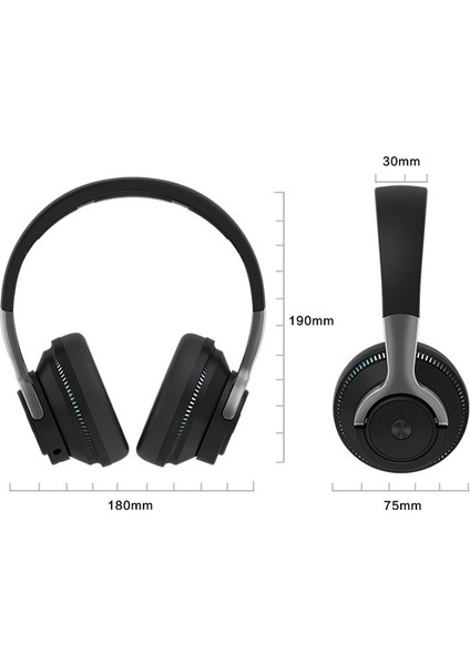 H2 Renkli Katlanır Geri Çekilebilir Bluetooth Kulaklık Kırmızı (Yurt Dışından) modelleri