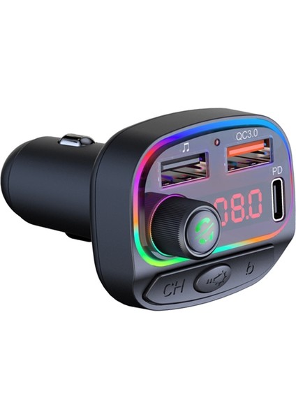 C14 Çok Fonksiyonlu Araba Çift USB Şarj Cihazı (Yurt Dışından)