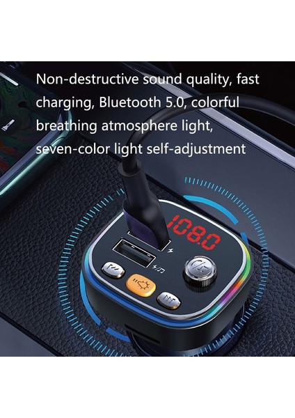 C20 USB Araba Bluetoothmusic Player (Yurt Dışından)