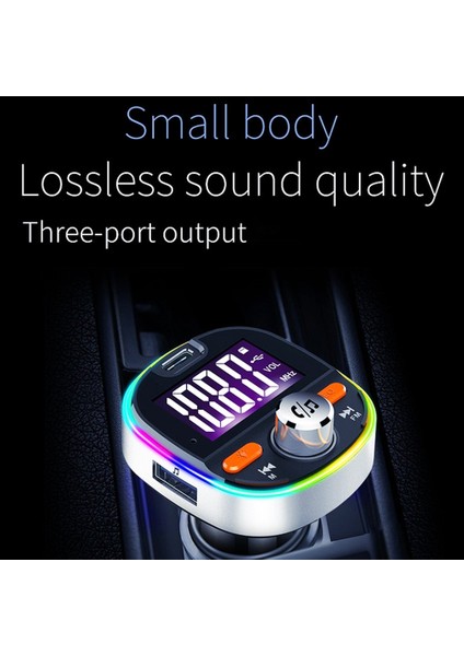 BC53 Kablosuz Araba Mp3 Çalar 5.0 Fm Verici (Yurt Dışından)