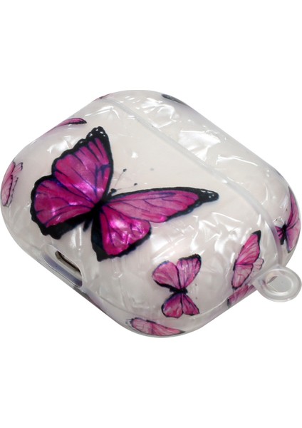 3 Mor Kelebek Için Kanca ile Boyalı Kulaklık Çantası (Yurt Dışından) fırsatları
