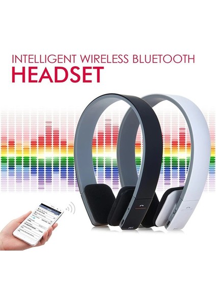 Aec Aec BQ618 3,5mm Smart Bluetooth Kulaklık ile Mikrofon Siyah (Yurt Dışından)