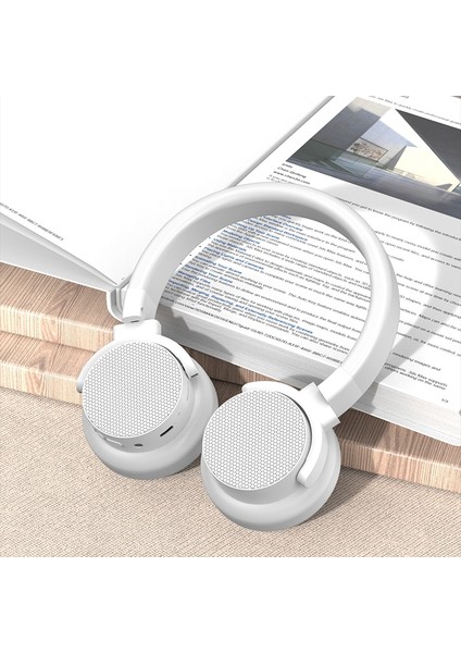 Mic Beyaz ile A53 Hıfı Stereo Bluetooth Oyun Kulaklığı (Yurt Dışından)