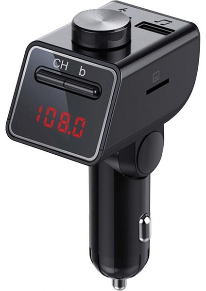 S18 Fonksiyonlu Araç Çift USB Şarj (Black) (Yurt Dışından)