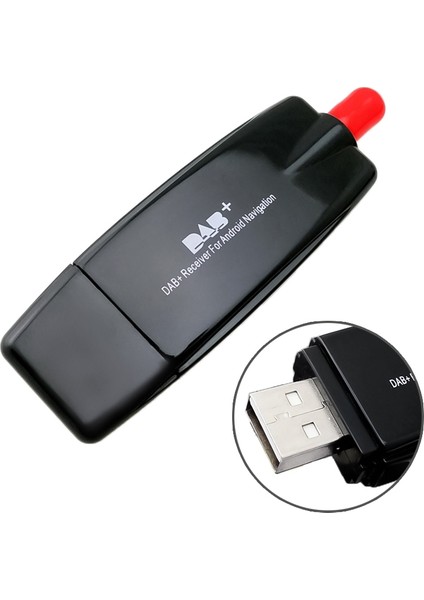 Yue Store USB Dab Dijital Radyo Alıcısı (Yurt Dışından)