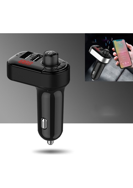 C7 USB Çok Fonksiyonlu Müzik Çalar (Black) (Yurt Dışından)