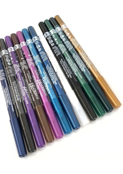 Roesıa Rose Cosmetics Rose 12'li Ultra Yağlı Renkli Göz Kalemi