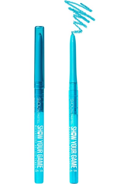 Show Your Game Waterproof Gel Eye Pencil - Jel Göz Kalemi 412