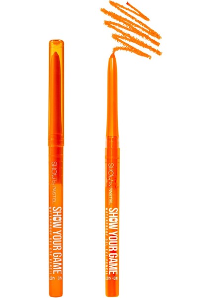 Show Your Game Waterproof Gel Eye Pencil - Jel Göz Kalemi 407