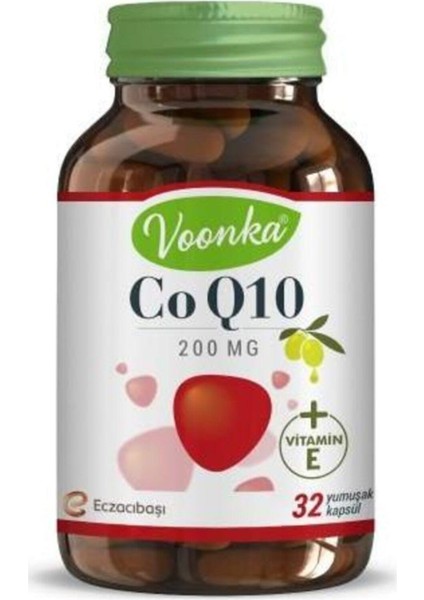 Coq10 200 Mg 32 Kapsül