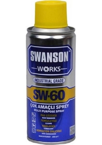 Sw-60 Çok Amaçlı Sprey 200ML