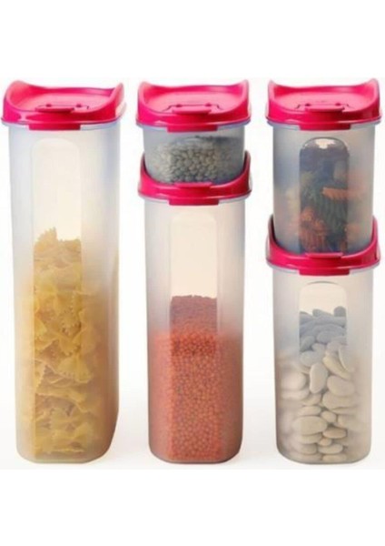 Bakliyat Saklama Kabı 5 Parça