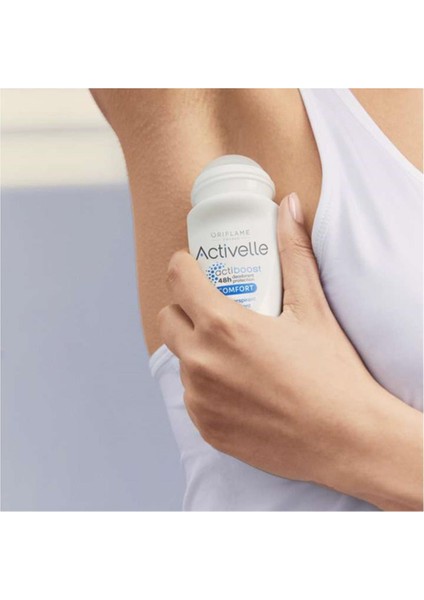 Activelle Ve Even Tone Comfort Anti-Perspirant 48 Saat Koruma Sağlayan 2'Li Roll-On Deodorant