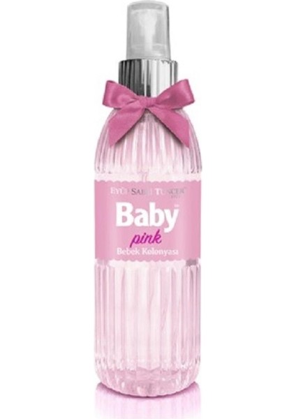 Bebek Kolonyası Baby Pınk 150 ml Silindir Pet Şişe Sprey x 3 Adet