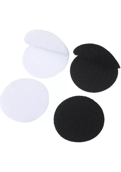 Halı Altı Kaydırmaz Cırt Bant 6 cm Çap (4 Adet-Çift ) Siyah fiyatları