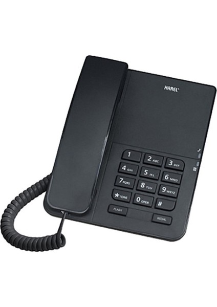 Tm140 Analog Kablolu Telefon Siyah