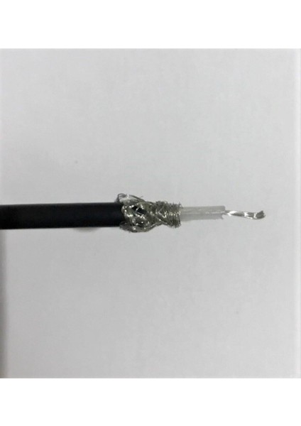 Petkab Rg-58c/U Rf Kablo Siyah 50 Ohm Klas Kablo (20mt Rulo)