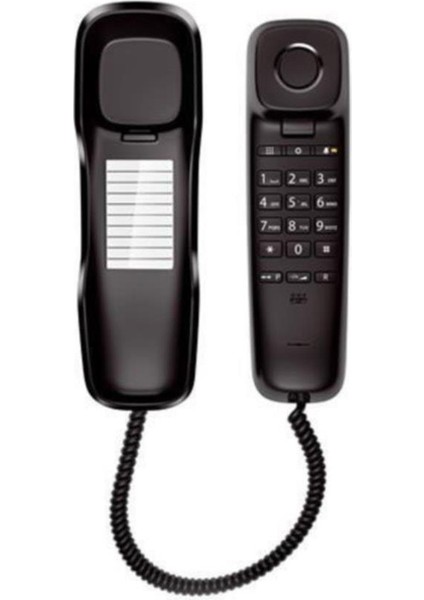 Da210 Siyah Duvar Tipi Telefon