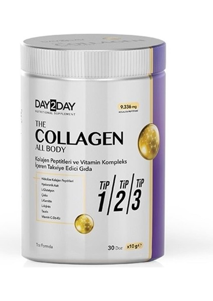 The Collagen All Body Takviye Edici Gıda 300 G