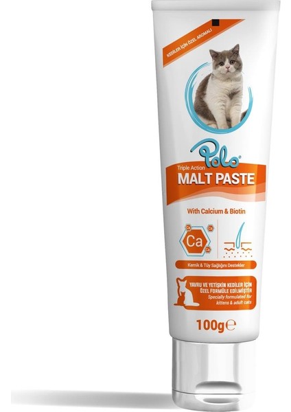 Polo Kedi Malt Paste 100 ml