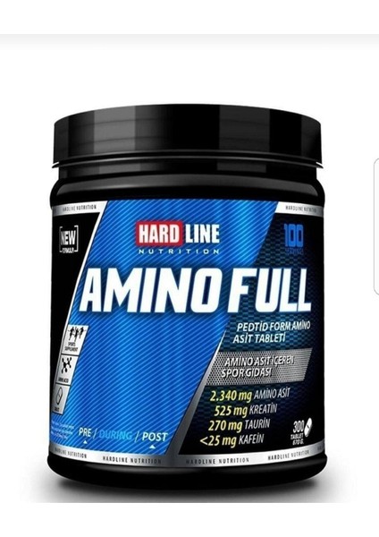 Hardline Amino Full 300 Tablet