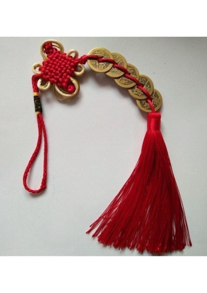 Feng Shui Çin Antik Şans, Bereket, Mutluluk, Refah Ve Başarı Servet Pirinç Para Charm Dekor