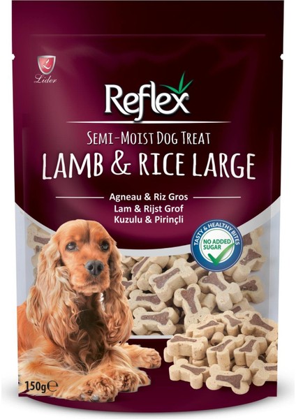 Semi-Moist Köpek Ödülü Kuzu&prinç Largre 150 gr