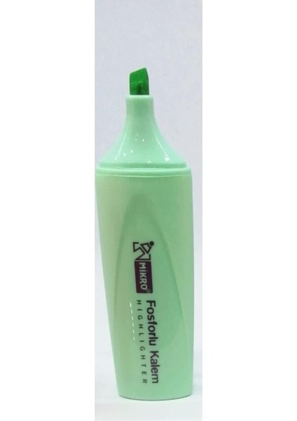 Highlighter Fosforlu Kalem Pastel Yeşil