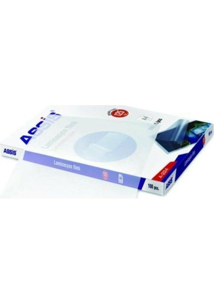 Laminasyon Filmi A4 100 Adet 125 Mikron