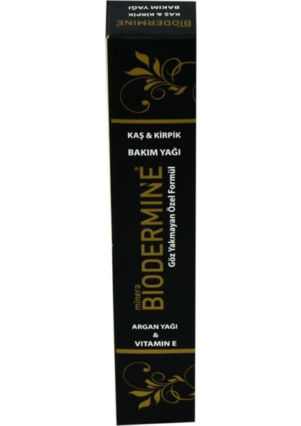 Kaş ve Kirpik Bakım Yağı Argan Yağlı E Vitaminli 24 ml