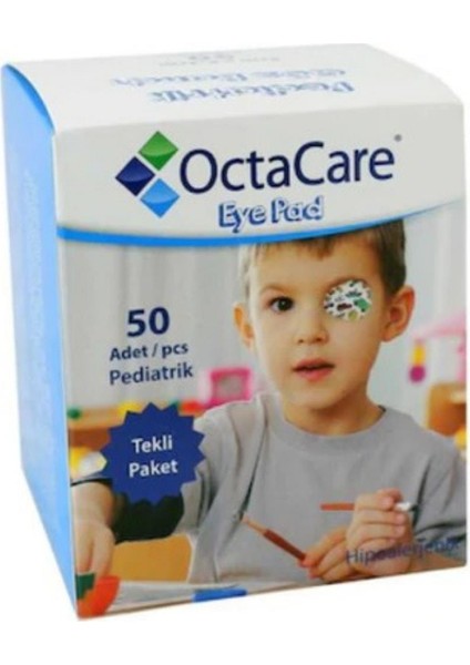 Pediatrik Göz Bandı Erkek 5*6.2cm 50LI