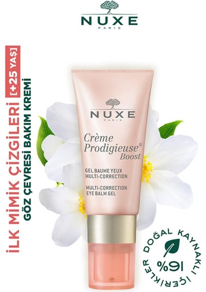 Creme Prodigieuse Boost Multi Correction Eye Balm Gel 15 ml Nuxe 3264680015861 fiyatları