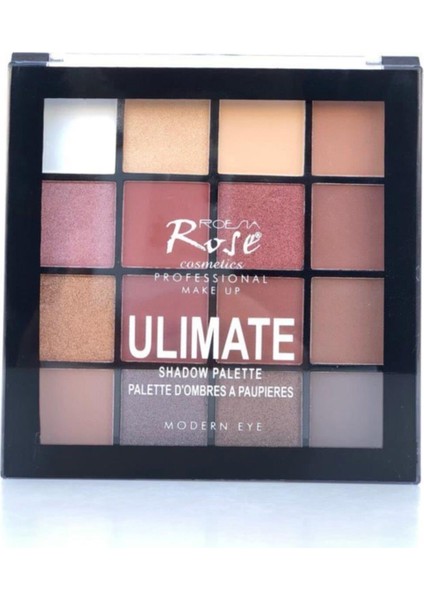 Roesıa Rose Cosmetics Rose Ultimate 16'lı Far Paleti