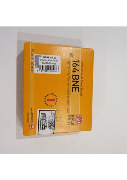 Kale 164 Bne 5 Anahtarlı Bilyalı Barel (68 Mm) Kale