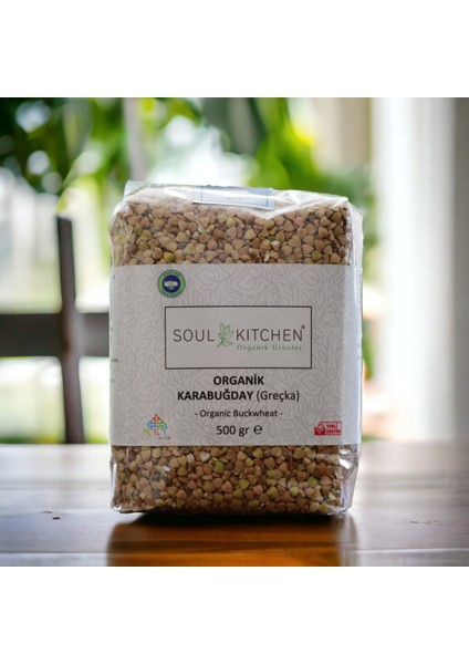 Soul Kitchen Organik Karabuğday 500 gr (Greçka)