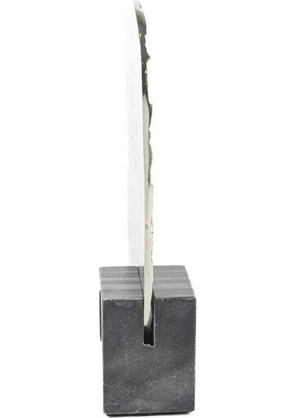 Gümüş Siyah Metal Dekor Obje 17*8*34 cm fiyatları