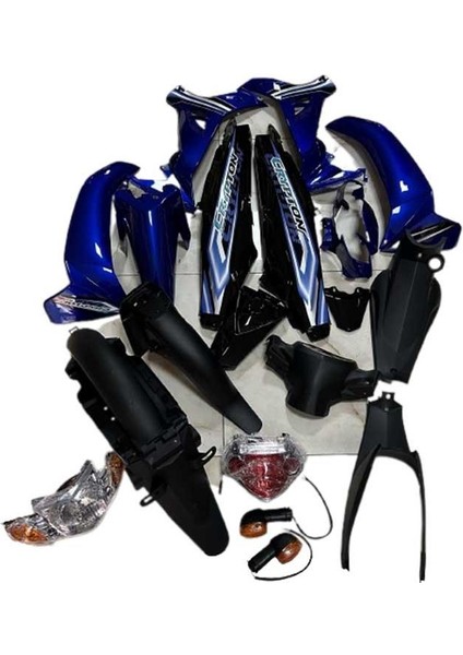 Yamaha Crypton C8 Komple Mavi Grenaj Kaporta Seti Cs Dp2