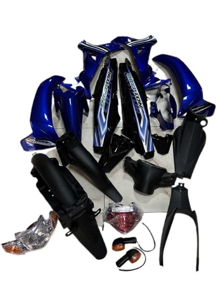 Yamaha Crypton C8 Komple Mavi Grenaj Kaporta Seti Cs Dp2