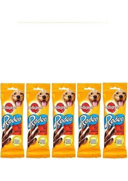 Rodeo Biftekli Köpek Ödülü 70 gr x 5li Paket
