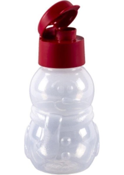 Çocuk Şişe Kardanadam 310ML Pratik Kapak Su Şişeleri Suluk