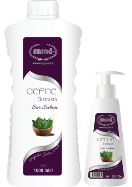 Aparatlı Defne Ekstraktlı Sıvı Sabun 1000 Ml.