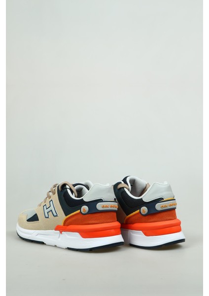 Coolest Memory Foam Bej Erkek Sneaker Ayakkabı 490 256003-M