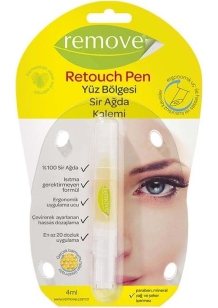 Retouch Pen Yüz Bölgesi Sir Ağda Kalemi