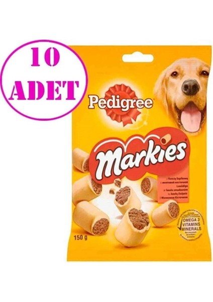Markies Köpek Ödül Bisküvisi 10X150 gr