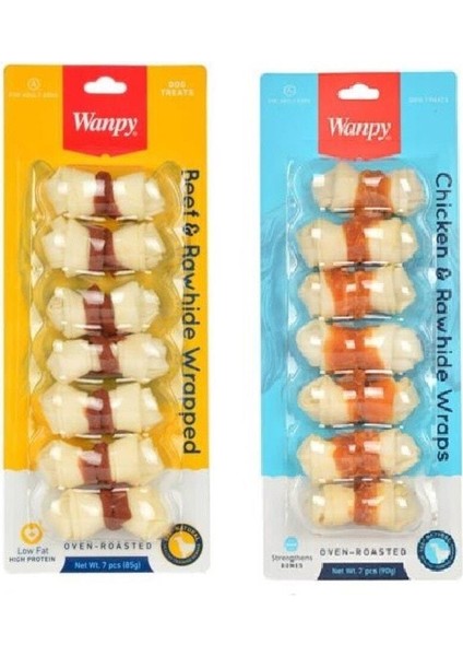 Biftek + Tavuk Sargrılı Köpek Ödülü Karma 2 Li