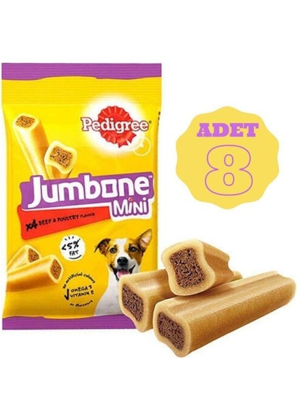 Jumbone Mini Köpek Ödül Maması 160 gr x 8 Adet