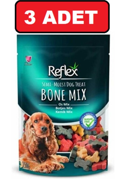 Köpek Ödül Maması Semı Moıst Dogr Treat Bone Mix 3 Adet 150gr Kemik Mix fiyatları