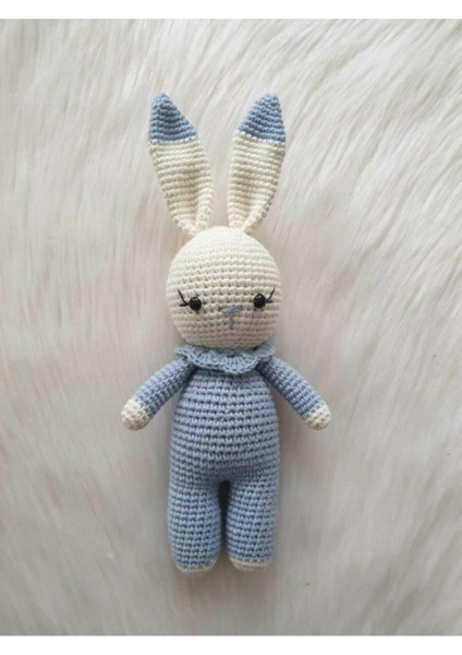 Amigurumi Örgü Oyuncak Uyku Arkadaşı Tavşan