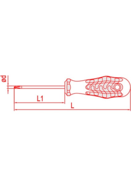 Opak Yıldız Uçlu Tornavida 8X150 mm fiyatları
